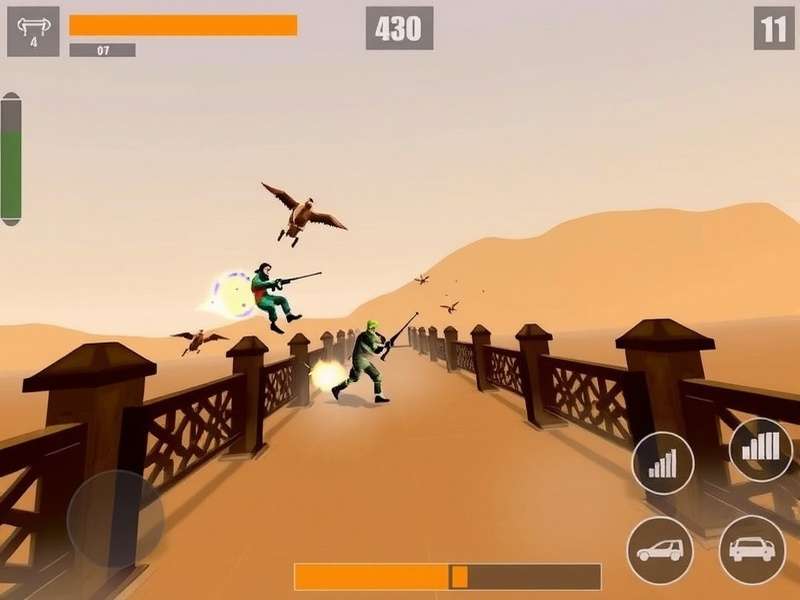 Desert Battalion IN Gameplay Screenshot